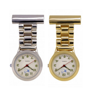 Classic Style Fob Watch Silver or Gold