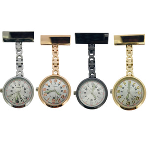 Stunning Classic Fob Watches with Thin Chain in Four Colours